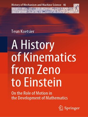 cover image of A History of Kinematics from Zeno to Einstein